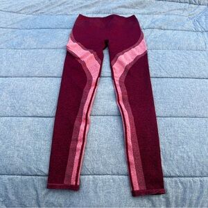 NWT Fabletics High-Waisted Seamless Swift Leggings Pink Heather Size Medium